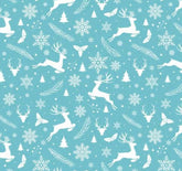 Stocking Stuffers - Reindeers - Blue Green DV6422